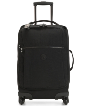 Kipling Darcey Small Carry-on Rolling Luggage In Black Noir