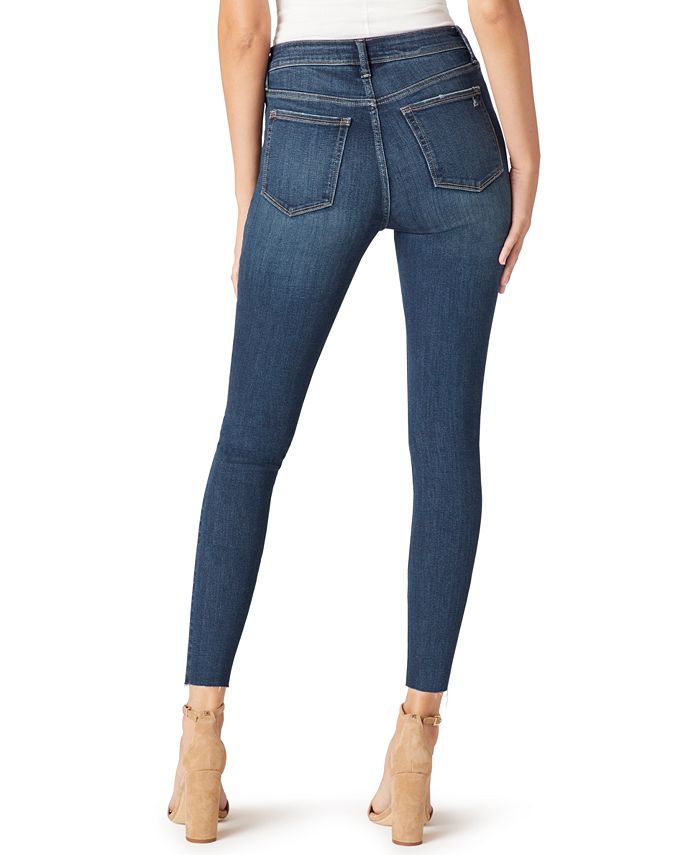 Sam Edelman The Stiletto Raw-Hem Skinny Jeans & Reviews - Jeans - Women ...
