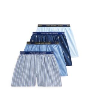 Big Boys Woven Boxers 4-piece Set