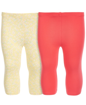 First Impressions Baby Girls 2-Pc Cotton Leggings Set Created for Macy's
