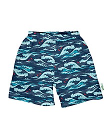 Baby Boys Classic Trunks with Built-in Reusable Swimsuit Diaper