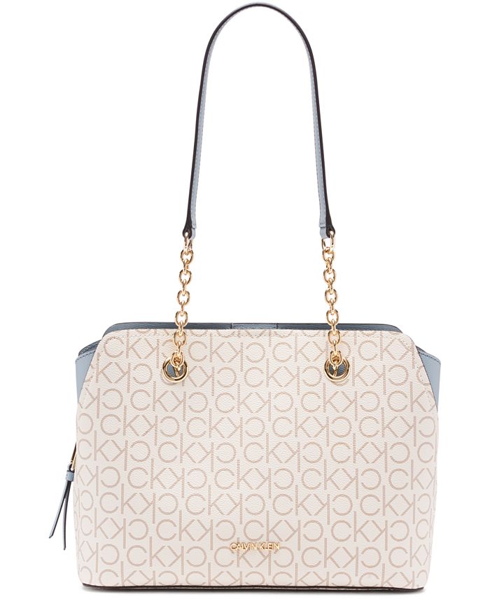 Calvin Klein Signature Hailey Shopper & Reviews - Handbags & Accessories -  Macy's
