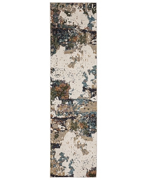 Jhb Design Evolution 0981a 2'6" X 12' Runner Area Rug In Ivory