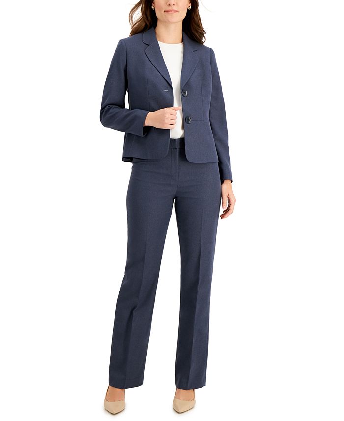 Le Suit Petite Two-Button Pantsuit & Reviews - Wear to Work - Petites ...