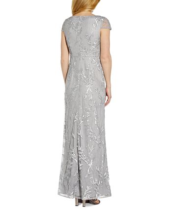 Adrianna Papell Embellished Mermaid Gown - Macy's