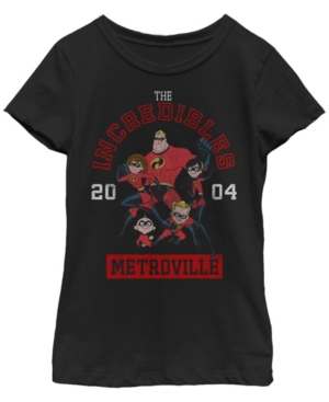 Big Girls The Incredibles Metroville Short Sleeve T-shirt