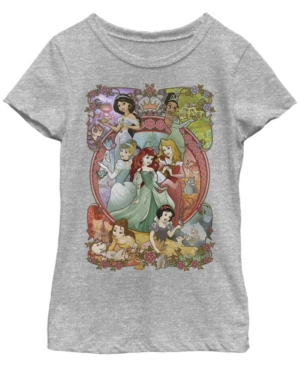Big Girls Disney Princesses Princess Power Short Sleeve T-shirt