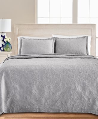 Martha Stewart Collection Floral Matelasse 100 Cotton Bedspreads Created For Macy s Macy s