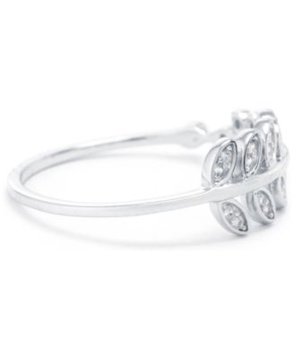 Cubic Zirconia Leaf Ring, Created for Macy's