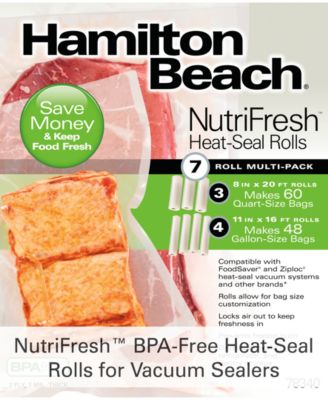 NutriFresh Heat-Seal Roll Multi-Pack - 7 Rolls
