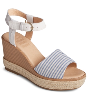 Sperry Women's Fairwater Plushwave Wedge Sandals Women's Shoes