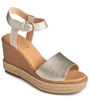 Sperry Women's Fairwater Plushwave Wedge Sandals Women's Shoes