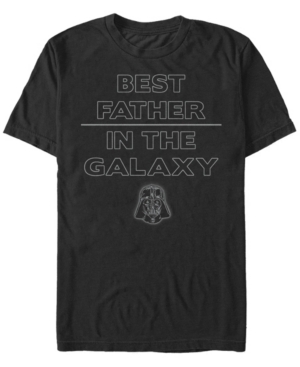 Fifth Sun Men's Star Dad Short Sleeve Crew T-shirt In Black
