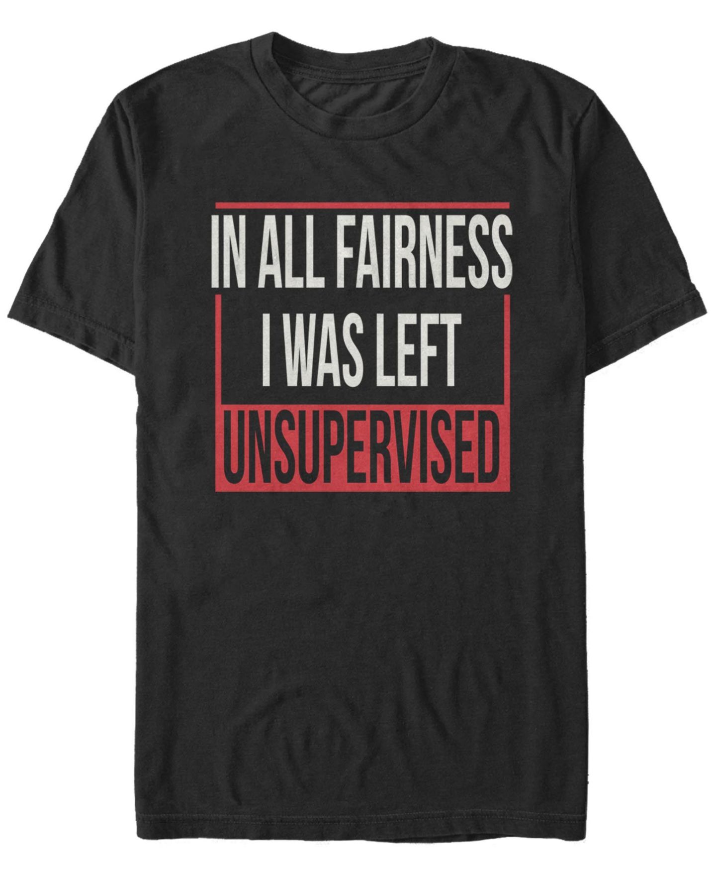 Мужская футболка Fifth Sun Unsupervised Short Sleeve Crew, цвет: Чёрный — фото 1