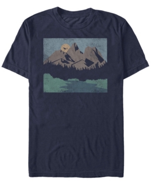 Shop Fifth Sun Men's Rolling Trees Short Sleeve Crew T-shirt In Navy