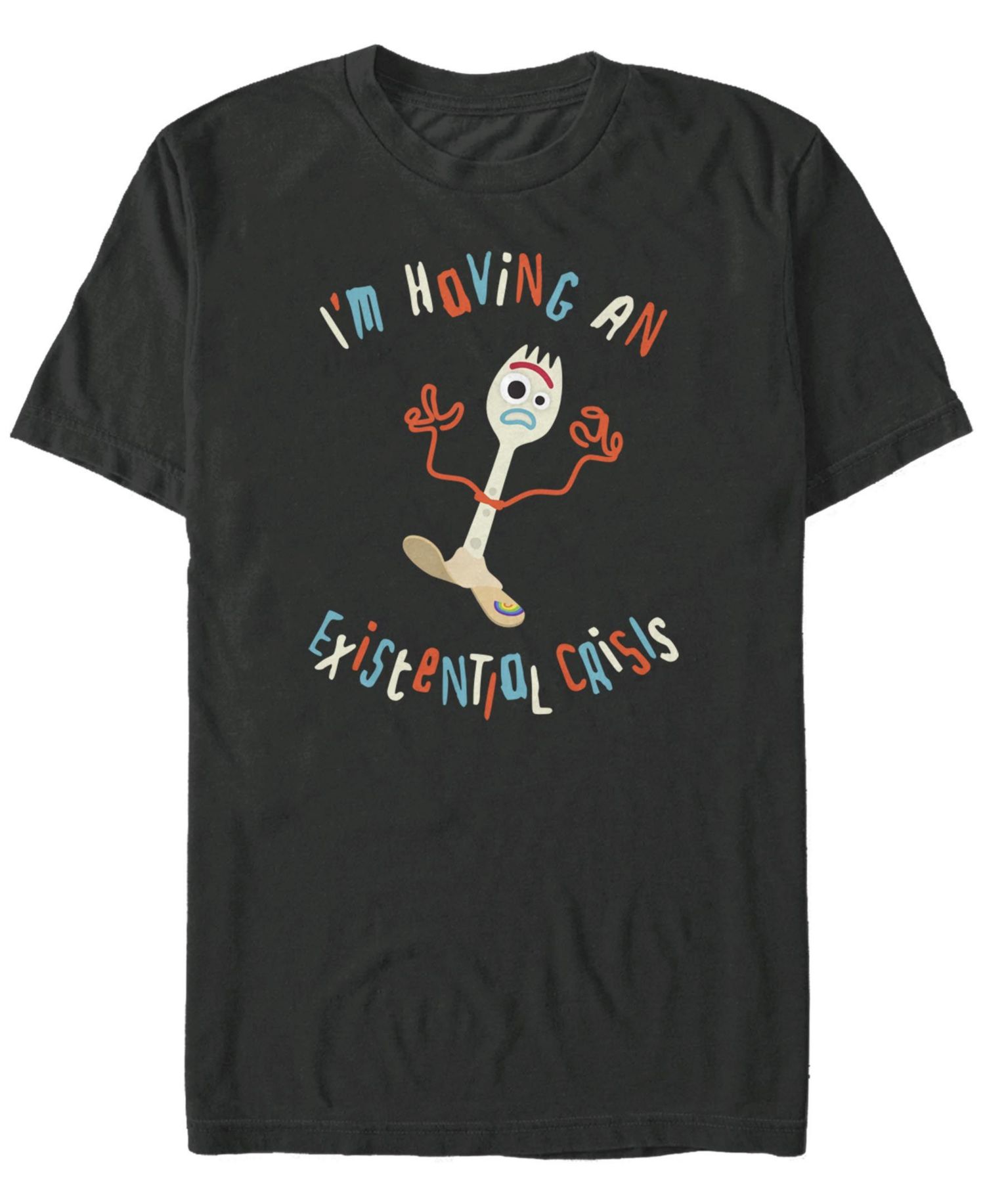 Men's Forky Crisis Short Sleeve Crew T-shirt