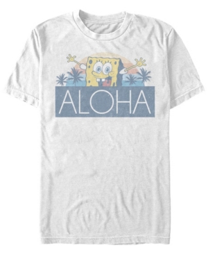 Fifth Sun Men's Aloha Short Sleeve Crew T-shirt In White