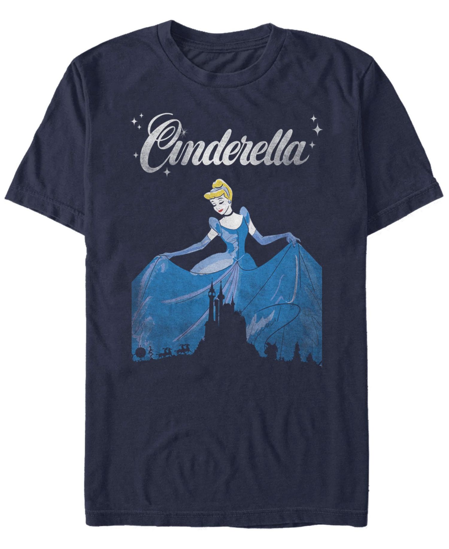 Men's Dancing Cinderella Short Sleeve Crew T-shirt