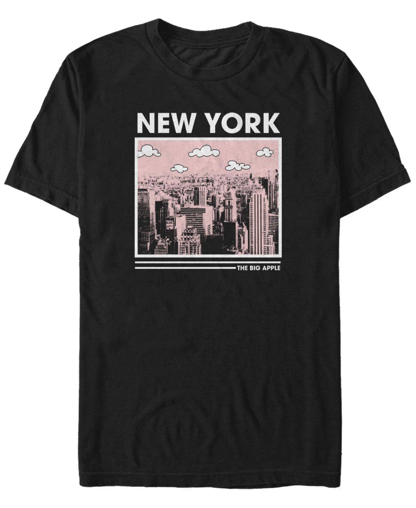 Мужская футболка Fifth Sun The Big Apple Short Sleeve Crew, цвет: Чёрный — фото 1