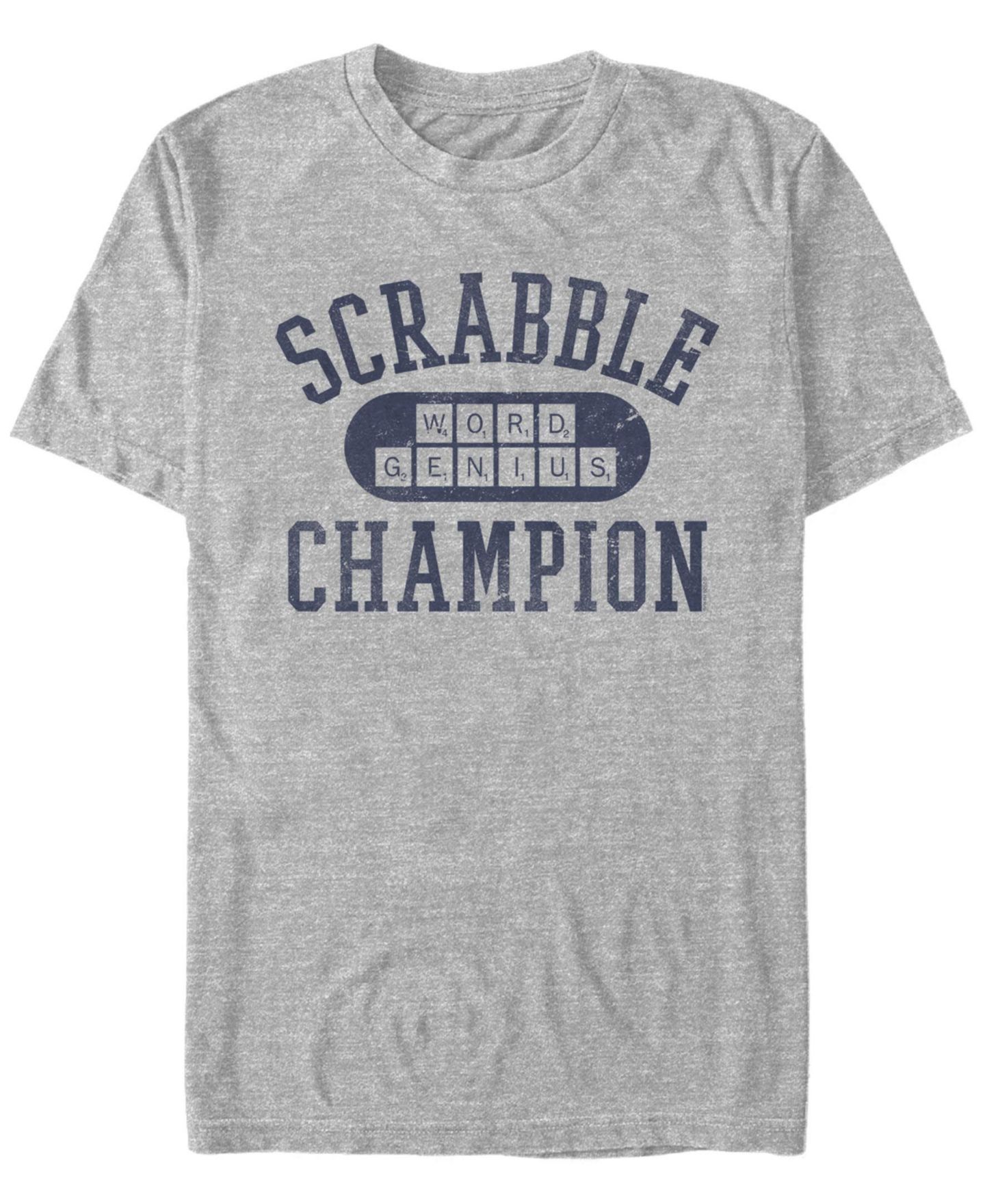 Мужская футболка Fifth Sun Scrabble Champion Short Sleeve Crew, цвет: Меланжевый — фото 1