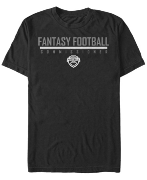 Fifth Sun Men's Fantasy Commissioner Short Sleeve Crew T-shirt In Black
