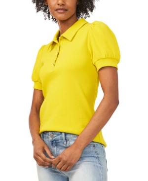 Riley & Rae Tobi Puff-Sleeve Polo Shirt Created for Macy's
