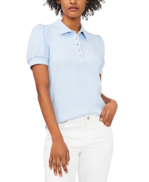 Riley & Rae Tobi Puff-Sleeve Polo Shirt Created for Macy's