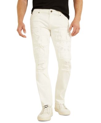 GUESS - Men's Slim-Fit Ripped Jeans