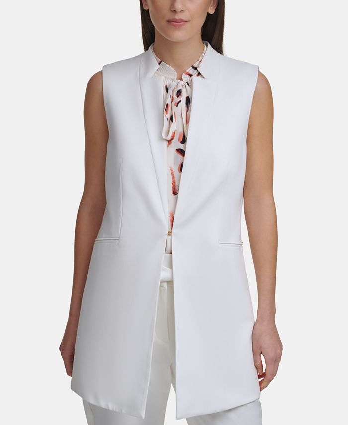 Sleeveless Vest - Macy's