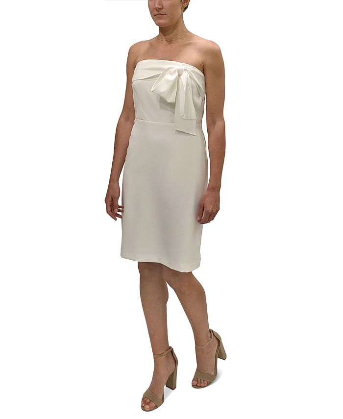 Sam Edelman Strapless Bow Sheath Dress Macy s