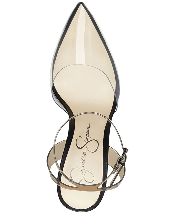 jessica simpson lucite pumps
