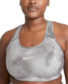 Plus Size Dri-FIT Swoosh Icon Clash Medium Impact Sports Bra