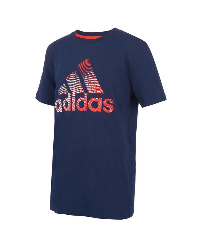 adidas Big Boys Short Sleeve Americana T-shirt - Macy's