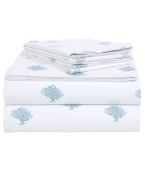 EnvioHome Coral Cotton 4-Piece Set Full Bedding