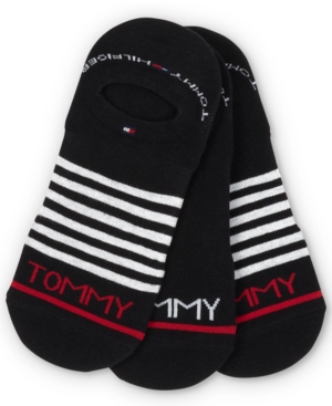 Tommy Hilfiger Men's 3-Pk Sneaker Liner Socks
