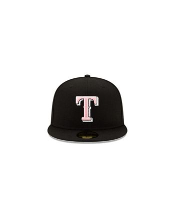 New Era Texas Rangers Color UV Black and Pink 59FIFTY Cap - Macy's