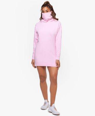 BAM BY BETSY & ADAM Womens Pink Stretch Pocketed Sweatshirt
