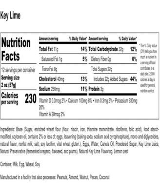 Key Lime Bundt Cake, 24 oz