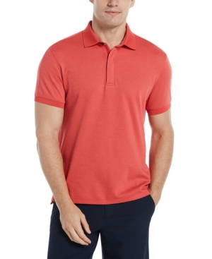Men's Big and Tall Hidden Zip Polo Shirt