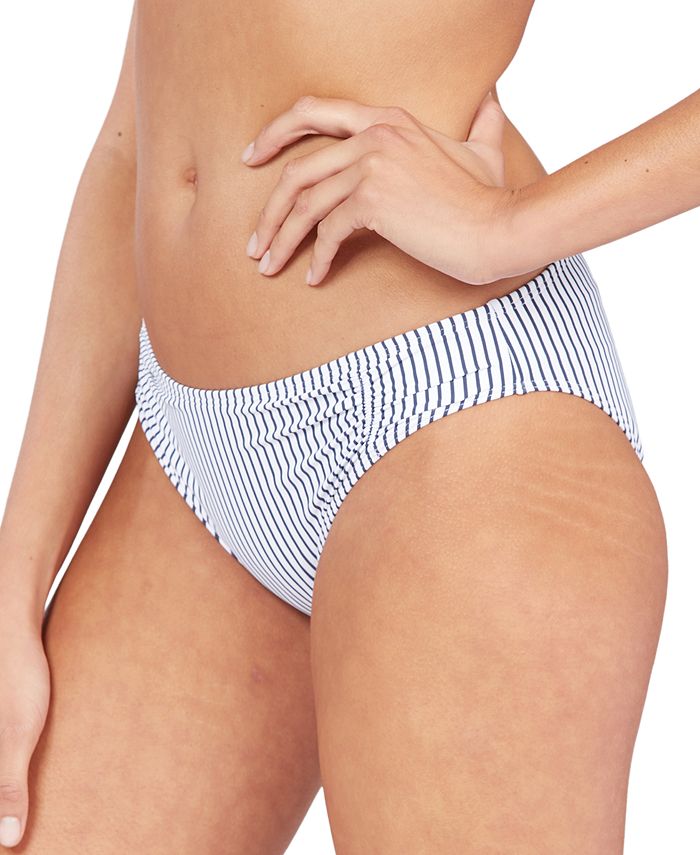 roxy striped bikini