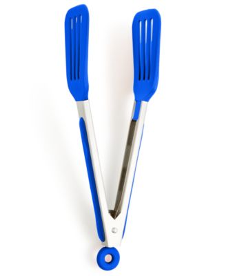 Art & Cook - 9" Silicone Slotted Turner Tongs