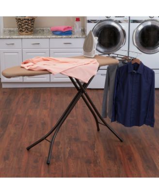 Household Essentials Mega Wide Top Ironing Board with Iron Rest & Hanger Bar