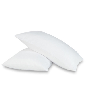 All-in-one Performance Stretch Moisture Wicking Pillow Protector 2-pack, Standard/queen In White