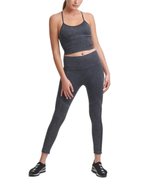 Dkny Sport Seamless High-Rise 7/8 Length Leggings