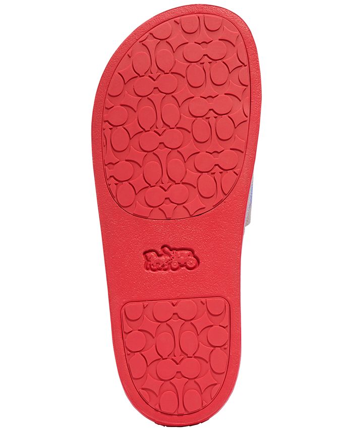 COACH Women's Udele Sport Pool Slides & Reviews - Sandals - Shoes - Macy's