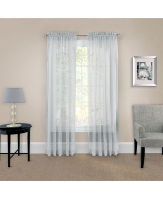Pairs To Go Victoria Voile Curtain Panel Collection