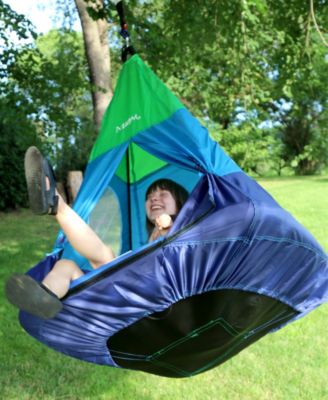 M&M Sales Enterprises Outdoor Teepee Tent Swing