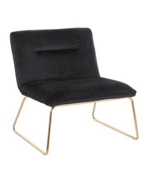 Shop Lumisource Casper Accent Chair In Black
