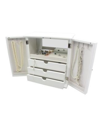 Modern Mirrored Door Jewelry Box