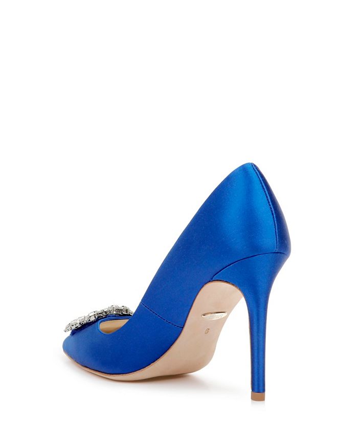 Badgley Mischka Women's Cher Ornamented Stiletto Evening Pumps Macy's